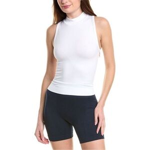 Alala size M Barre Mock neck Tank workout running yoga perfect condition white